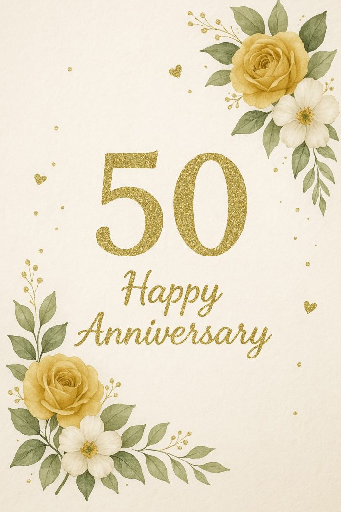 50th Wedding Anniversary Wishes 50th Wedding Anniversary Wishes