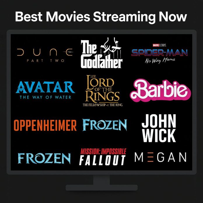 Best Movies Streaming Now